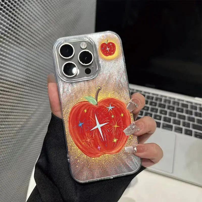 Luxury High-end Customized Large Shiny Smart Phone case iPhone 17 Pro Max Phone case Waterproof/Anti Drop and Shock-absorbing