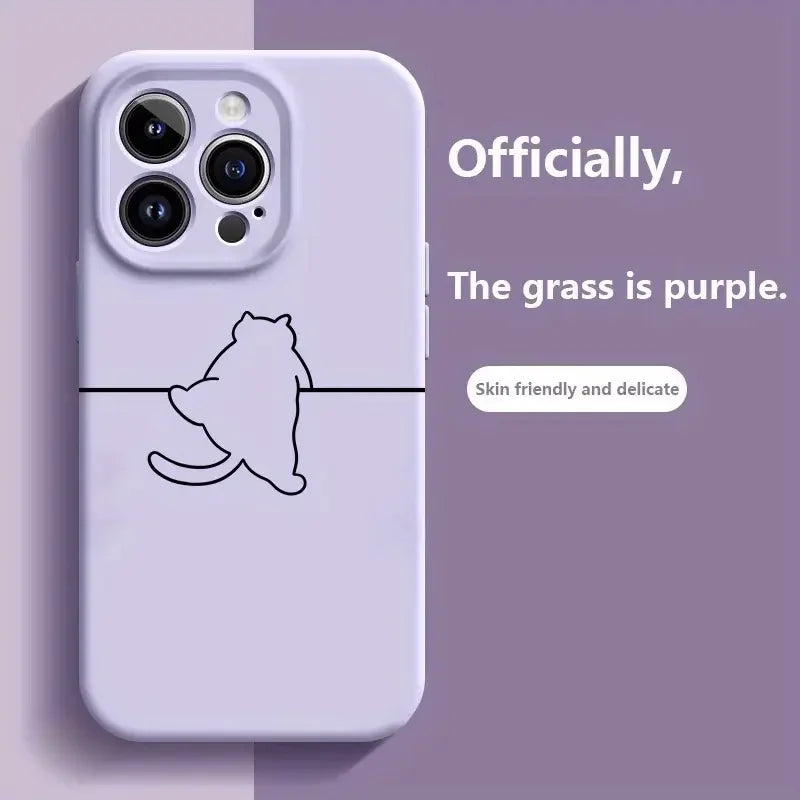 Laser Feather Yarn Assorted Phone Cases Mixed Ink Screen Smart Phone case iphone 17 Pro Max Designer Charms for Junk Phone case