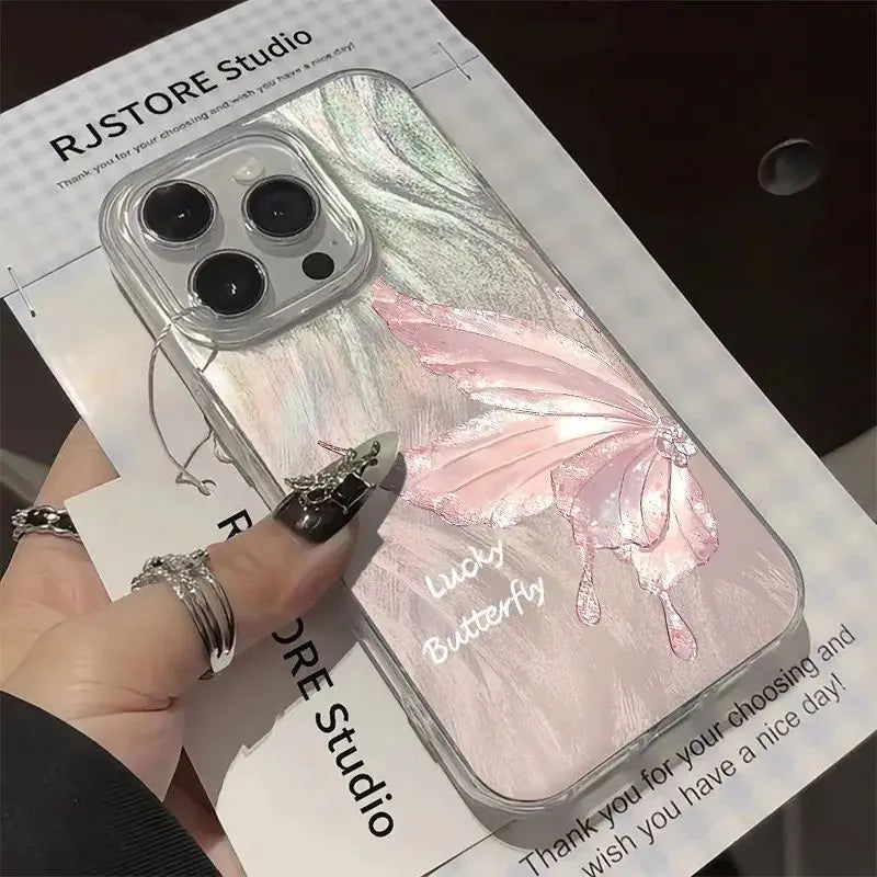 Waterproof Phone case with Speaker Bling Mirror Custom Design Girls' Phone case Smart Phone case iphone 17 Pro Max Chrome Hearts