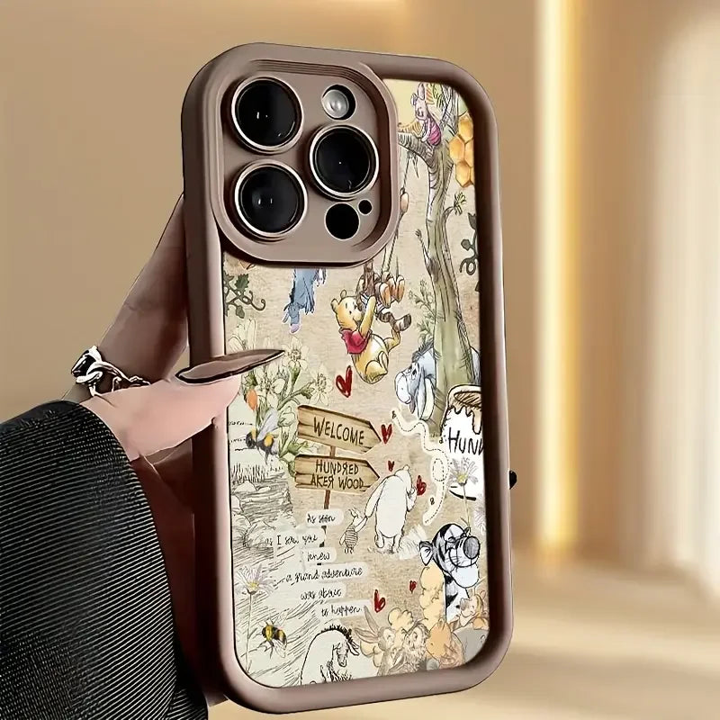 Laser Feather Yarn Assorted Phone Cases Mixed Ink Screen Smart Phone case iphone 17 Pro Max Designer Charms for Junk Phone case
