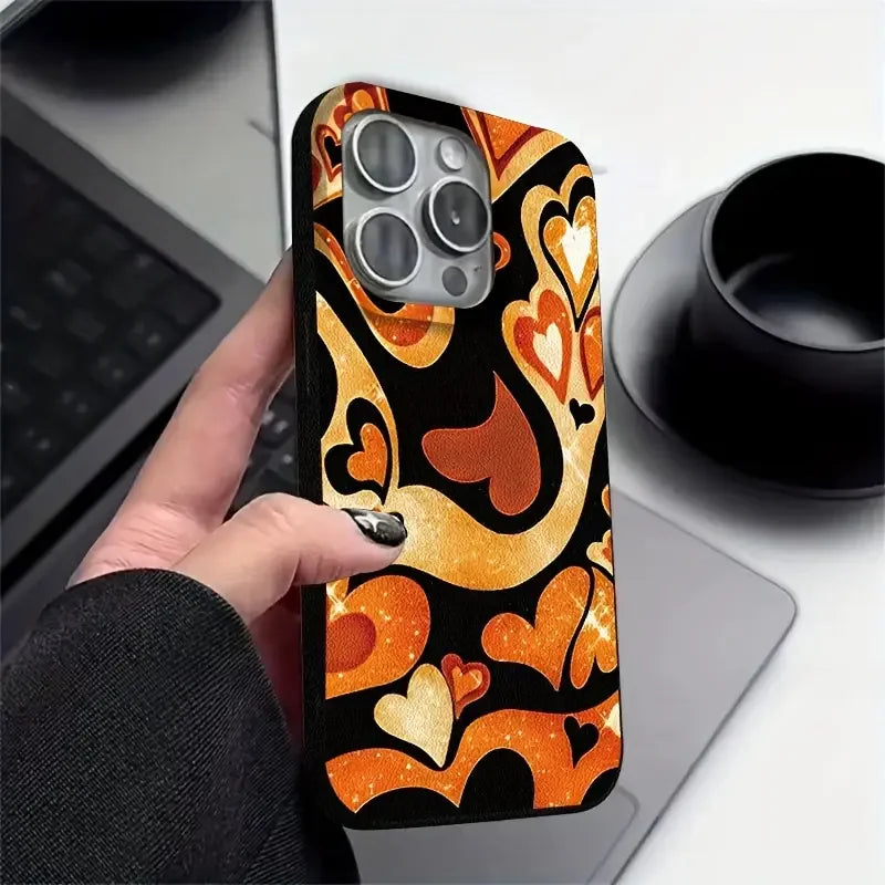 Aesthetic Phone Cases Ink Screen Smart Phone case iphone 17/16/15... Pro Max Assorted Phone Cases Mixed Cell Phone Display case