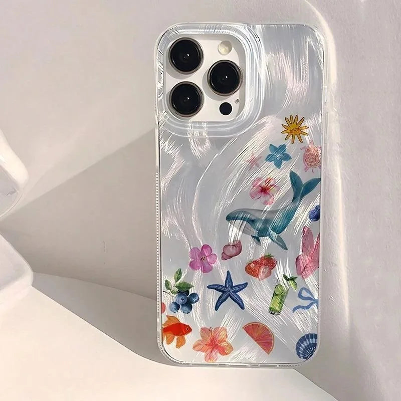 Waterproof Phone case with Speaker Bling Mirror Custom Design Girls' Phone case Smart Phone case iphone 17 Pro Max Chrome Hearts