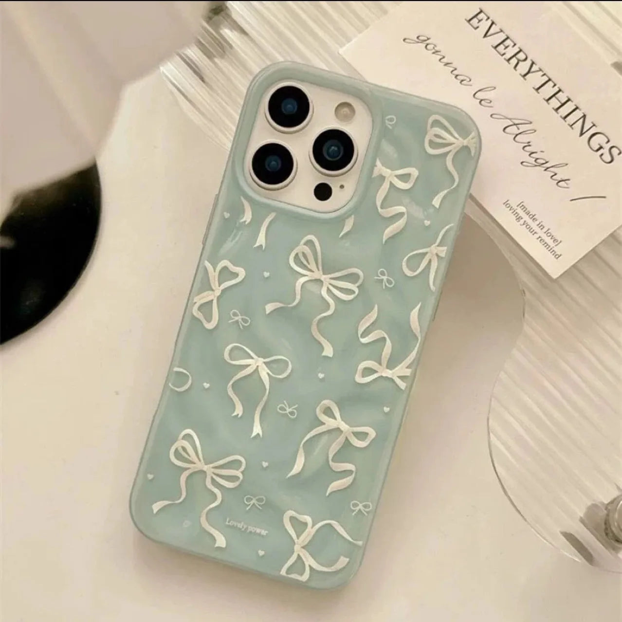 Aesthetic Phone Cases Ink Screen Smart Phone case iphone 17/16/15... Pro Max Assorted Phone Cases Mixed Cell Phone Display case