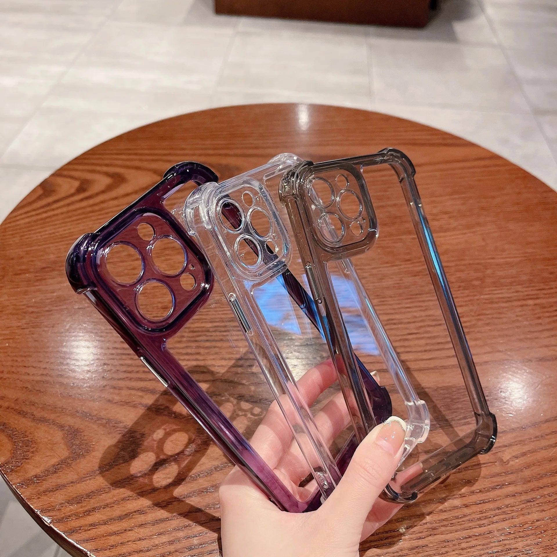 Phone case for All Types of Phones Four Corner Thickened Color Space case iphone 17 Phone case Charms for Junk Phone case